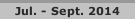 Jul. - Sept. 2014